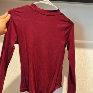 Fashion Nova Maroon Bodysuit